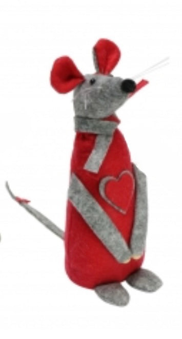 Mouse Standing Felt 20cm