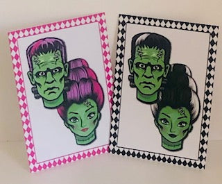 Mr & Mrs Frankenstein XL foamex sign