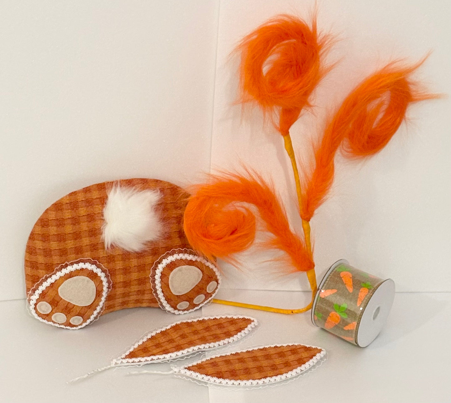 Bunny butt set orange