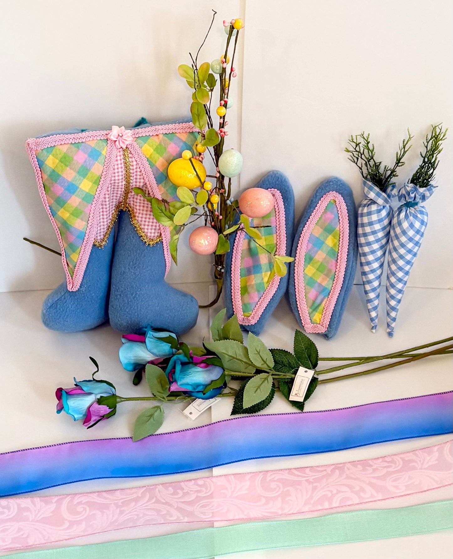 Bunny set in mixed colours