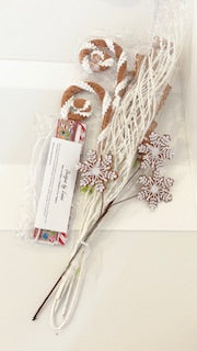 003 Tree topper GINGERBREAD kit