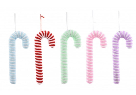 Christmas Plush Candy Cane 22cm