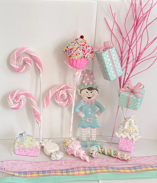Elf sweets kit in pastels