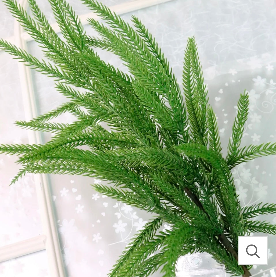 Real touch weeping Norfolk pine stem 60cm