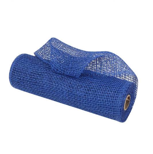 Mesh special burlap 25cm x 10 yards royal blue