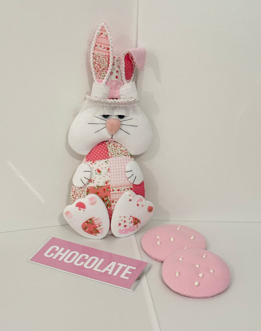 Bunny attachment set in pink