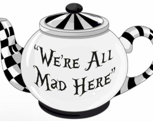 Tea pot sign 8 inches